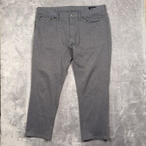 Bonobos Pants Mens 38x30 Gray Slim Fit Stretch Performance Active Polyester Golf